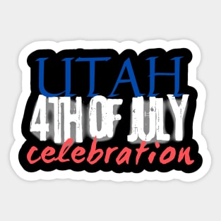 4th of july celebration Sticker